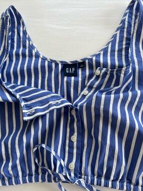 Gap Cropped Sleeveless Blouse Size XL
